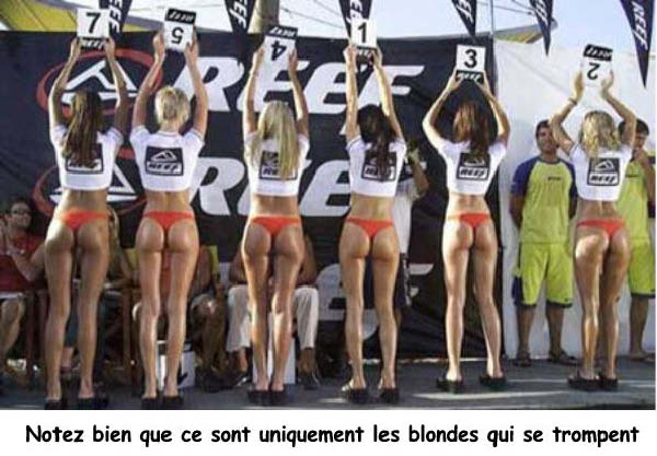 Ah ! Les blondes-humourenvrac